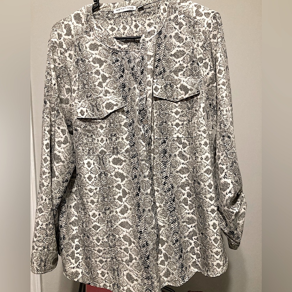 Snake print rare find by Notions.